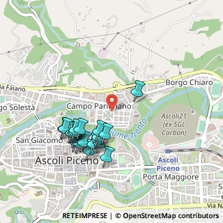 Mappa Via Nazario Sauro, 63100 Ascoli Piceno AP, Italia (0.4845)