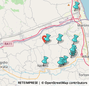 Mappa Via del Torrione, 64010 Controguerra TE, Italia (4.75364)