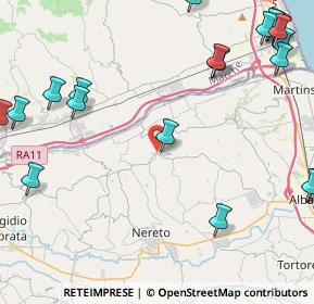 Mappa Via del Torrione, 64010 Controguerra TE, Italia (6.5915)
