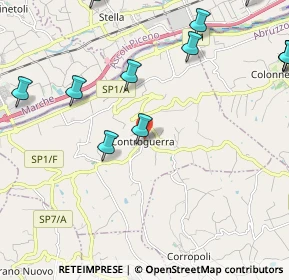 Mappa Via del Torrione, 64010 Controguerra TE, Italia (3.01333)