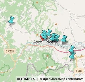 Mappa Corso di Sotto, 63100 Ascoli Piceno AP, Italia (3.03833)
