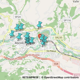 Mappa Area 21, 63100 Ascoli Piceno AP, Italia (0.83333)
