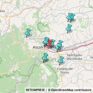 Mappa Area 21, 63100 Ascoli Piceno AP, Italia (6.05385)