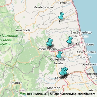 Mappa Area 21, 63100 Ascoli Piceno AP, Italia (16.02)