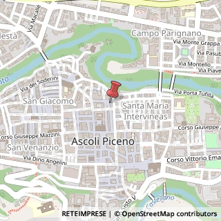 Mappa Via Antonio Vipera, 14, 63100 Ascoli Piceno, Ascoli Piceno (Marche)