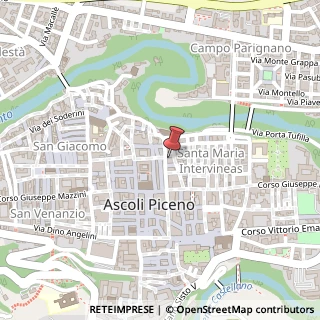 Mappa Corso Trento e Trieste, 6, 63100 Ascoli Piceno, Ascoli Piceno (Marche)