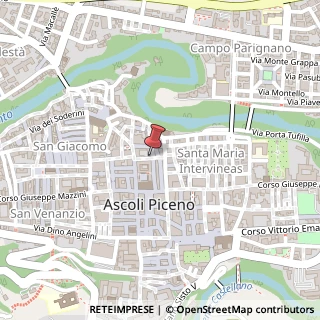 Mappa Via Antonio Ceci, 12, 63100 Ascoli Piceno, Ascoli Piceno (Marche)