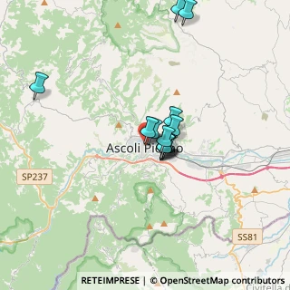 Mappa Via Antonio Vipera, 63100 Ascoli Piceno AP, Italia (2.63231)