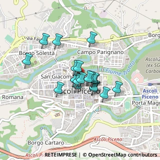 Mappa Via Antonio Vipera, 63100 Ascoli Piceno AP, Italia (0.303)