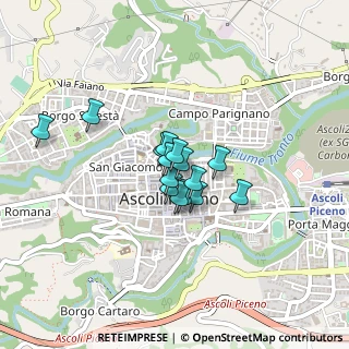Mappa Via D'Ancaria, 63100 Ascoli Piceno AP, Italia (0.26267)
