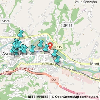Mappa Via Marche, 63100 Ascoli Piceno AP, Italia (1.2225)