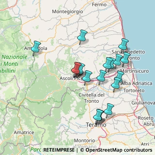 Mappa Via Marche, 63100 Ascoli Piceno AP, Italia (13.99)
