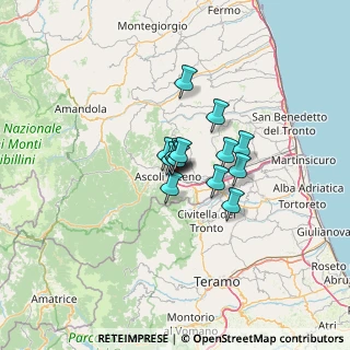 Mappa Via Marche, 63100 Ascoli Piceno AP, Italia (7.035)