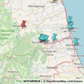 Mappa Largo Campania, 63100 Ascoli Piceno AP, Italia (17.02818)