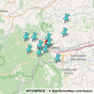 Mappa Via Costanzo Mazzoni, 63100 Ascoli Piceno AP, Italia (5.60182)