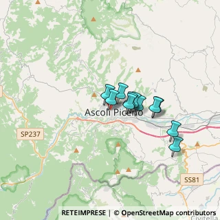 Mappa Via dei Saladini, 63100 Ascoli Piceno AP, Italia (2.45909)