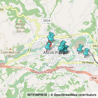 Mappa Via E. P, 63100 Ascoli Piceno AP, Italia (0.67091)
