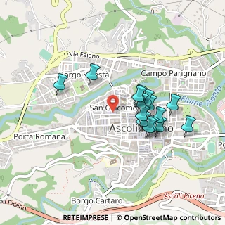 Mappa Via Costanzo Mazzoni, 63100 Ascoli Piceno AP, Italia (0.40333)