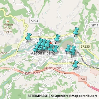 Mappa Via Giuseppe Sacconi, 63100 Ascoli Piceno AP, Italia (0.63389)