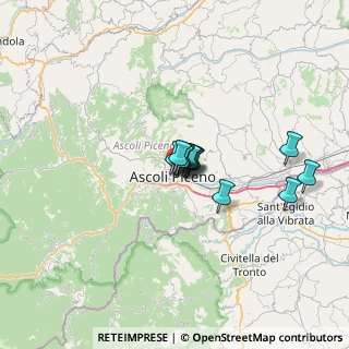 Mappa Via Giuseppe Sacconi, 63100 Ascoli Piceno AP, Italia (3.76615)