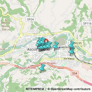 Mappa Via dei Malaspina, 63100 Ascoli Piceno AP, Italia (0.58667)