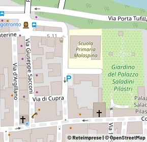 Mappa Via dei Malaspina, 63100 Ascoli Piceno AP, Italia (0.08462)