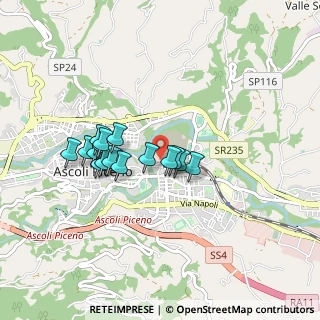 Mappa Via Piemonte, 63100 Ascoli Piceno AP, Italia (0.73438)