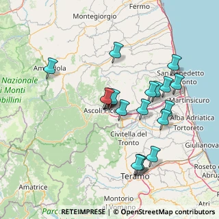 Mappa Via Umbria, 63100 Ascoli Piceno AP, Italia (13.971)