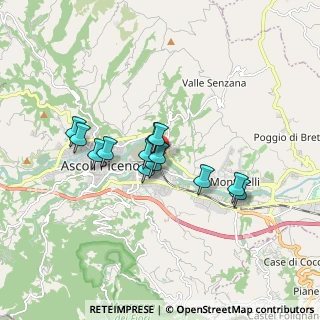 Mappa Via Umbria, 63100 Ascoli Piceno AP, Italia (1.36846)