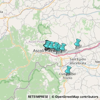 Mappa Via Umbria, 63100 Ascoli Piceno AP, Italia (3.42455)