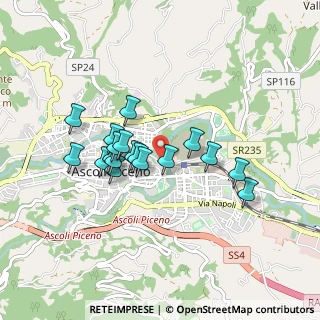 Mappa Via Porta Tufilla, 63100 Ascoli Piceno AP, Italia (0.75278)