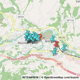 Mappa Via Porta Tufilla, 63100 Ascoli Piceno AP, Italia (0.67444)