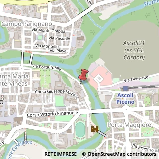 Mappa Via Porta Tufilla, 63100 Ascoli Piceno AP, Italia, 63100 Ascoli Piceno, Ascoli Piceno (Marche)