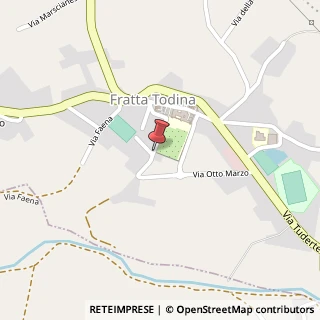 Mappa Via Circonvallazione, 12, 06054 Fratta Todina PG, Italia, 06054 Fratta Todina, Perugia (Umbria)