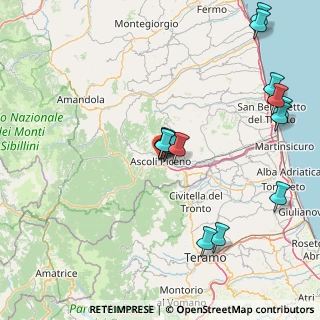 Mappa Via Antonio Galiè, 63100 Ascoli Piceno AP, Italia (18.51071)
