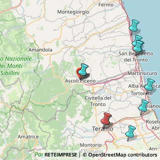 Mappa Rua dei Cocchieri, 63100 Ascoli Piceno AP, Italia (21.49833)