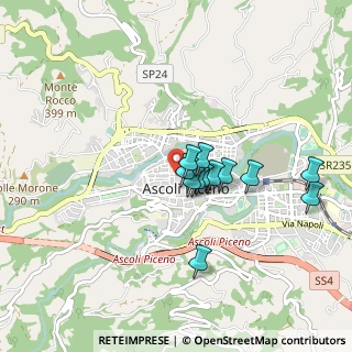 Mappa Via Antonio Galiè, 63100 Ascoli Piceno AP, Italia (0.69417)