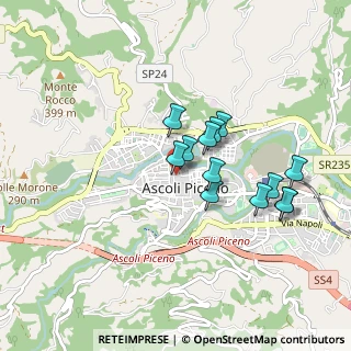 Mappa Rua dei Cocchieri, 63100 Ascoli Piceno AP, Italia (0.77231)