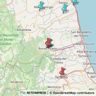 Mappa Via Tito Afranio, 63100 Ascoli Piceno AP, Italia (33.20583)