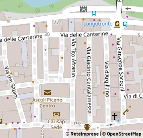 Mappa Via Francesco Crispi, 63100 Ascoli Piceno AP, Italia (0.07083)