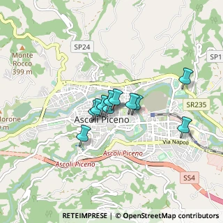 Mappa Via Francesco Crispi, 63100 Ascoli Piceno AP, Italia (0.55636)
