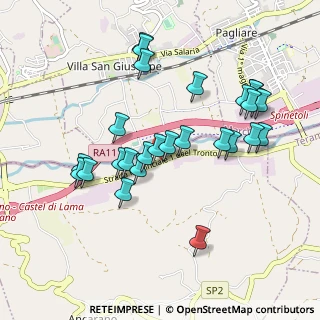 Mappa Strada Provinciale, 64010 Ancarano TE, Italia (0.98519)
