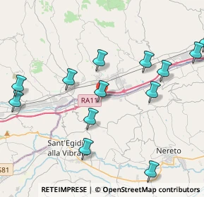 Mappa Strada Provinciale, 64010 Ancarano TE, Italia (5.22857)