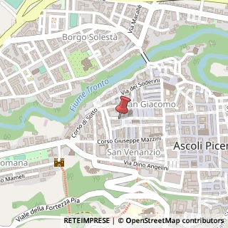 Mappa Via Michelangelo Buonarroti, 10, 63100 Ascoli Piceno, Ascoli Piceno (Marche)