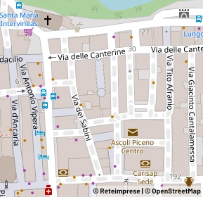 Mappa Via Antonio Sangallo, 63100 Ascoli Piceno AP, Italia (0.05)