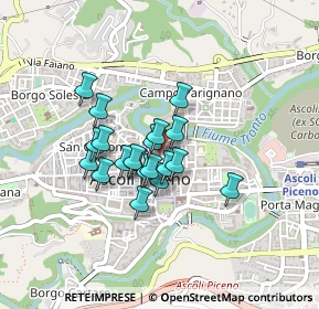 Mappa Via dei Sabini, 63100 Ascoli Piceno AP, Italia (0.312)