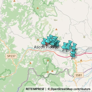 Mappa Via Vidacilio, 63100 Ascoli Piceno AP, Italia (2.54)