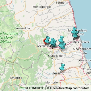 Mappa Via Antonio Ceci, 63100 Ascoli Piceno AP, Italia (13.66429)