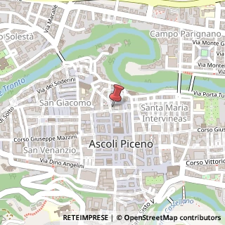 Mappa Via Antonio Ceci, 2, 63100 Ascoli Piceno, Ascoli Piceno (Marche)