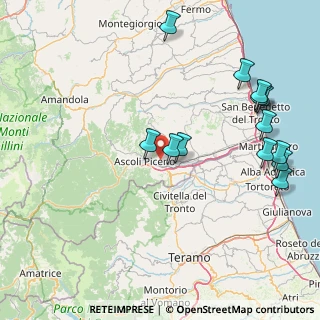 Mappa Via delle Begonie, 63100 Ascoli Piceno AP, Italia (19.70154)